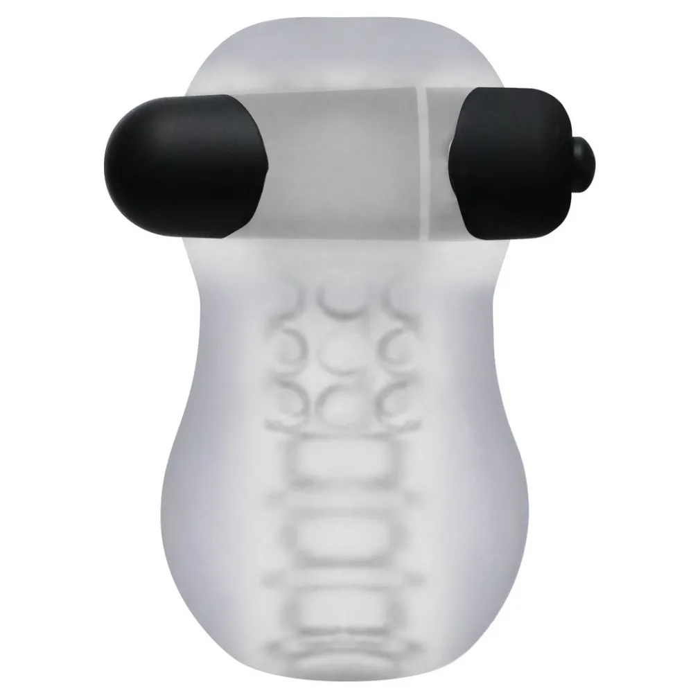 GoodHead - Helping Head Pro - Vibrerende Masturbator Slede - Frost