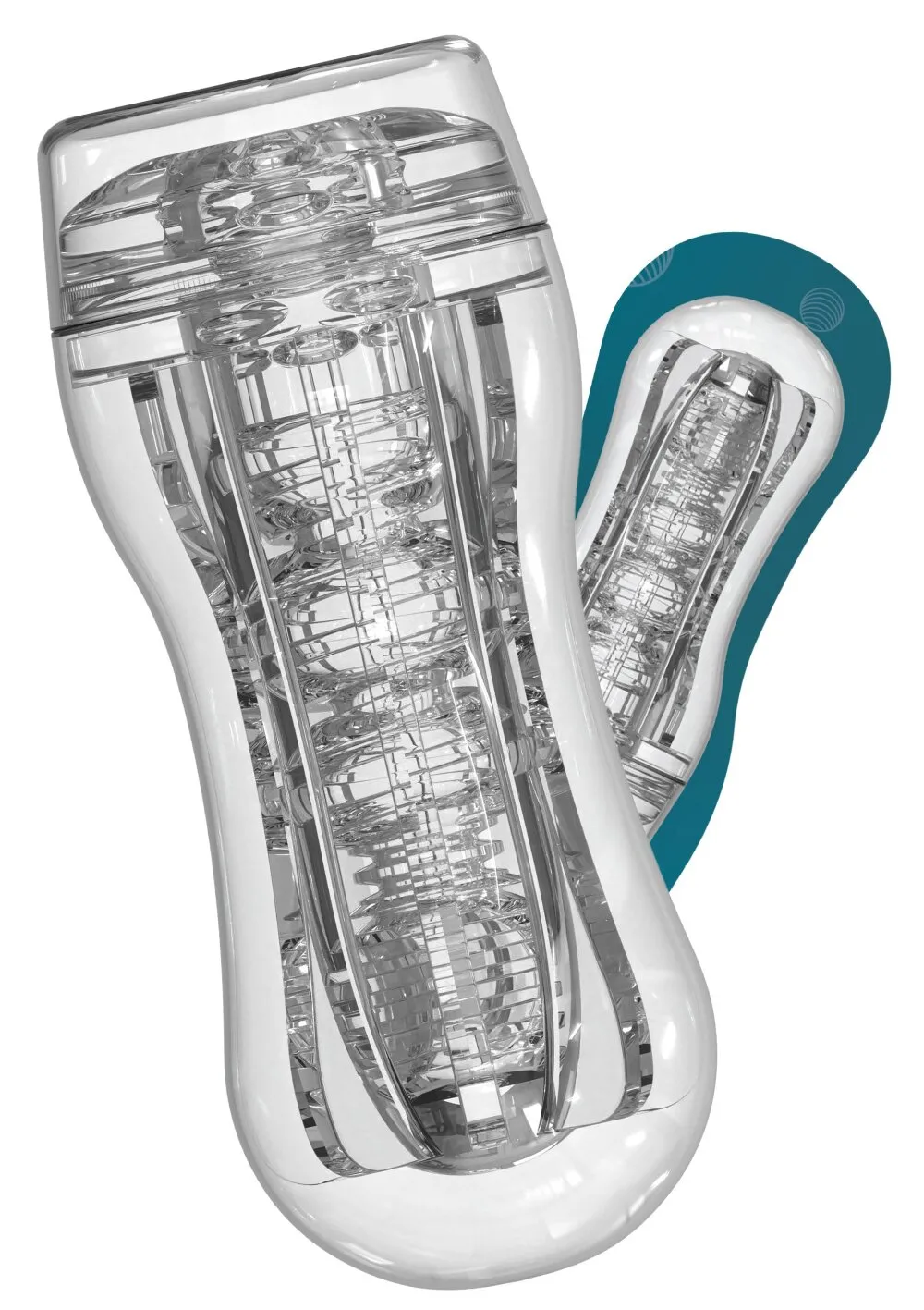 Clear Wave Vacuum Stroker