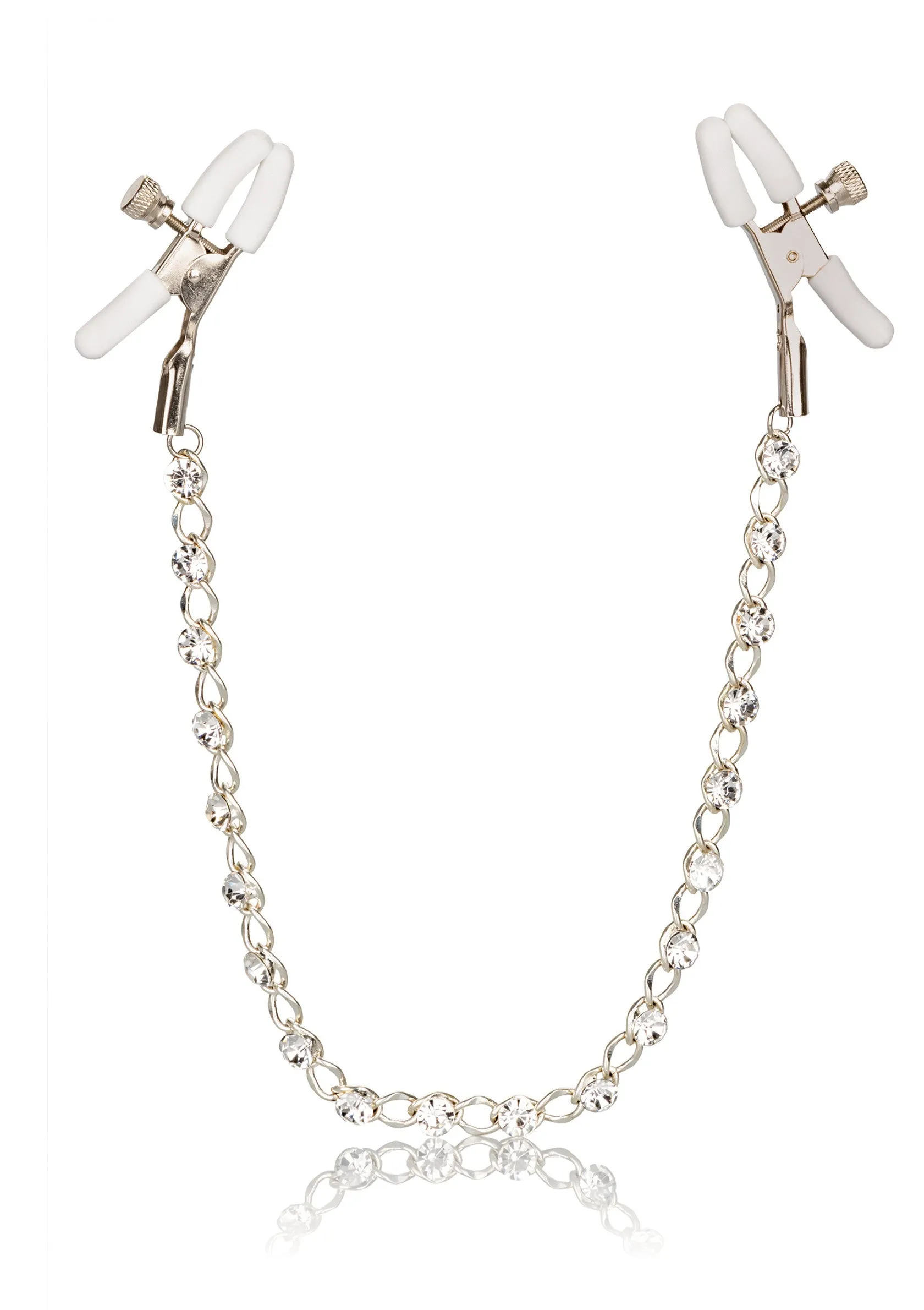 Crystal Chain Nipple Clamps