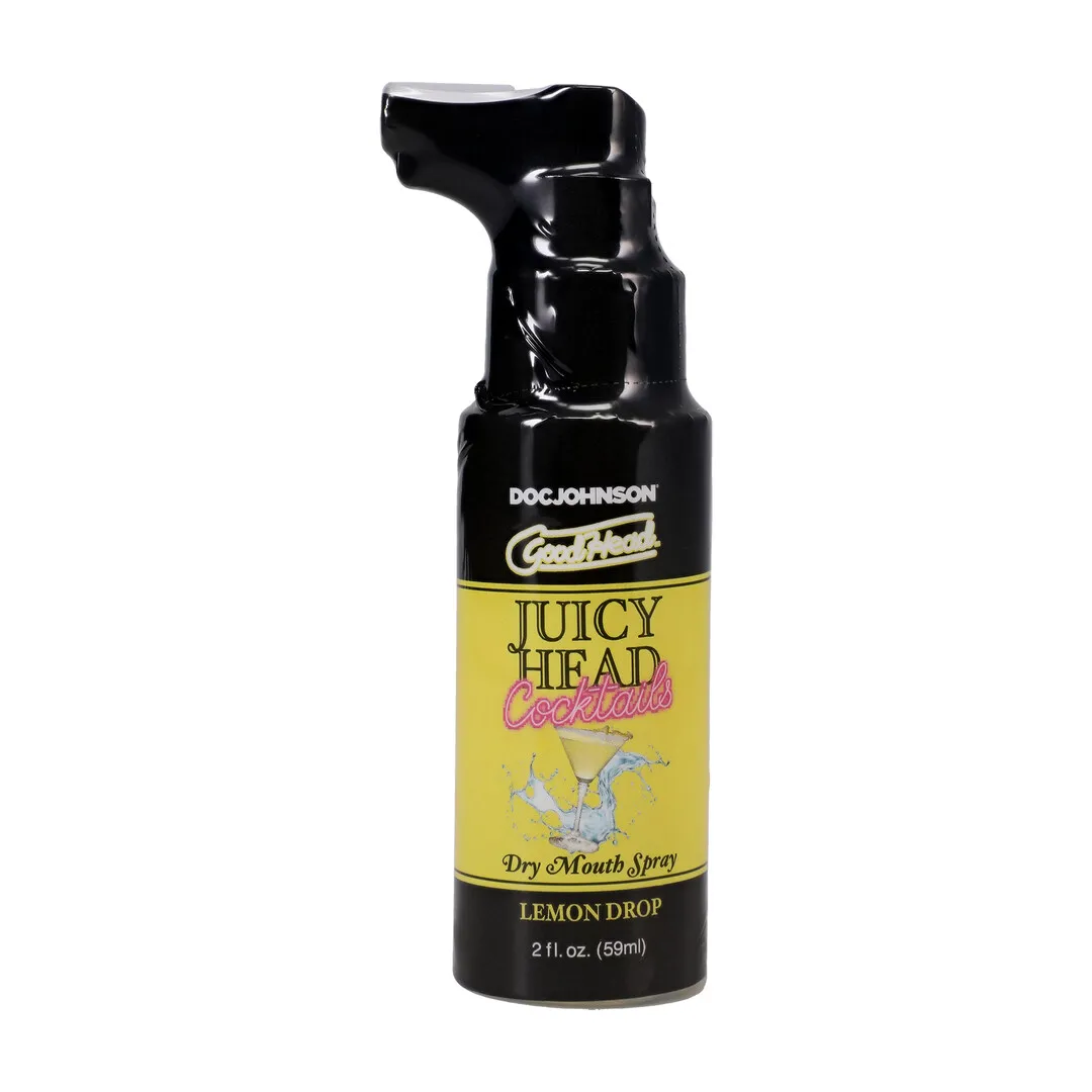 Juicy Head - Cocktails - Dry Mouth Spray - Lemon Drop - 2 fl oz / 59 ml