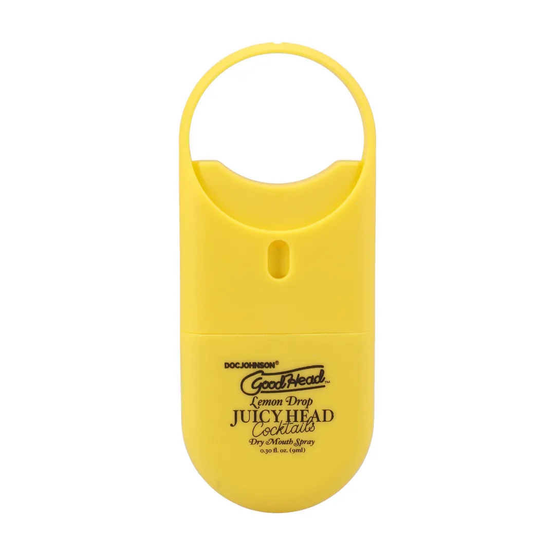 Juicy Head - Cocktails - Dry Mouth Spray To-Go - Lemon Drop - 0.3 fl oz / 9 ml