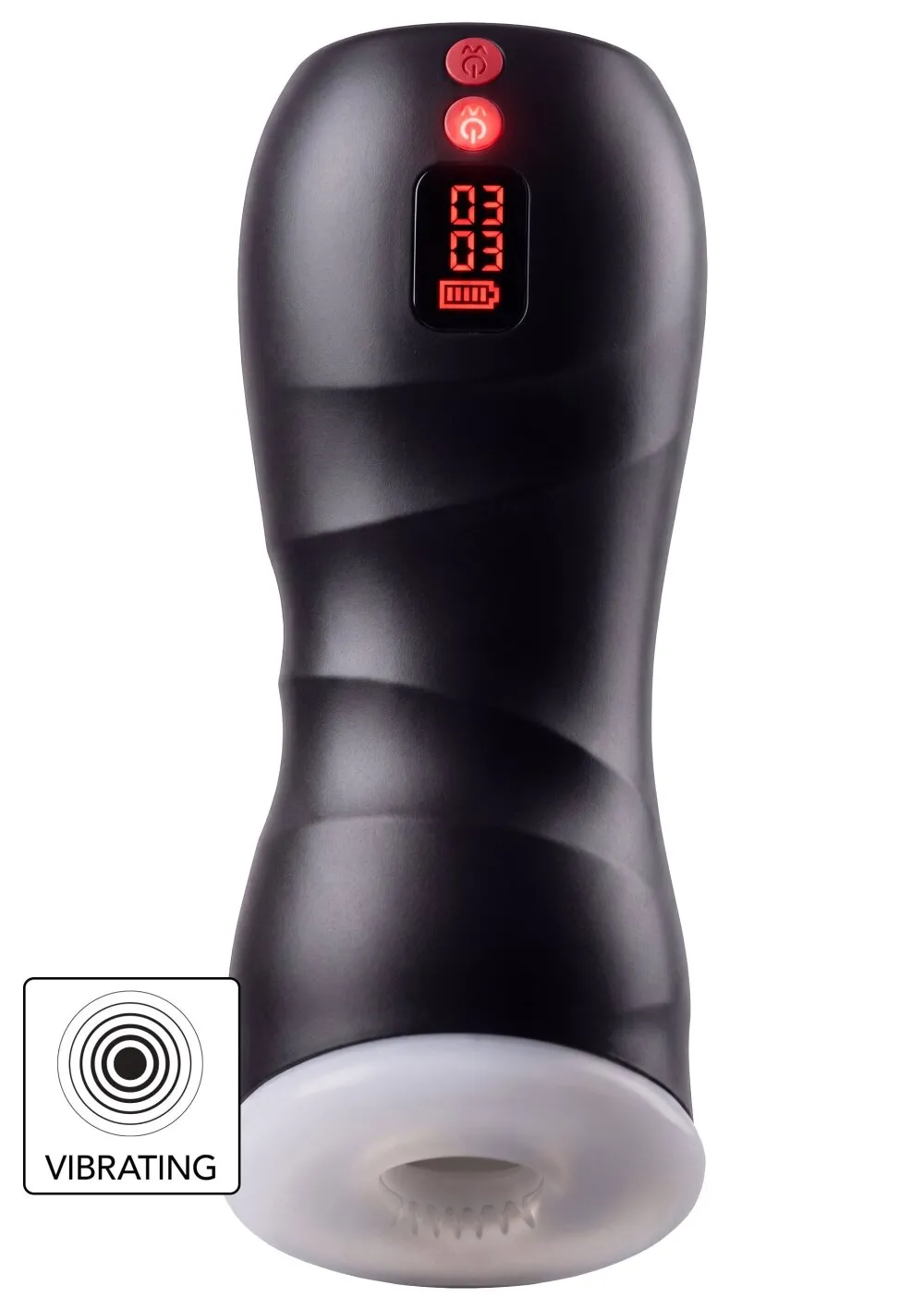 Vibrating Twin Turbo Masturbator