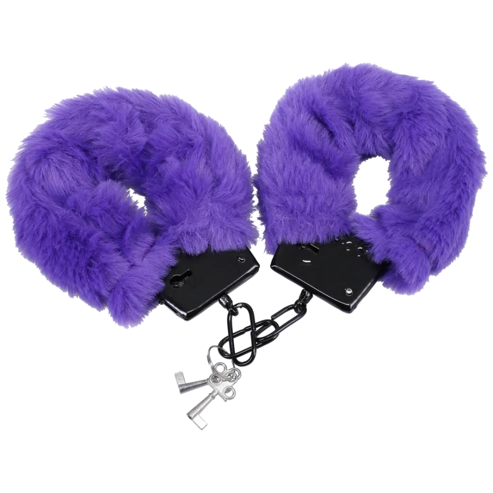 Fluff Cuffs - Paars