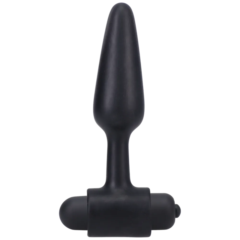 Vibrerende Butt Plug - 4 / 10 cm - Zwart