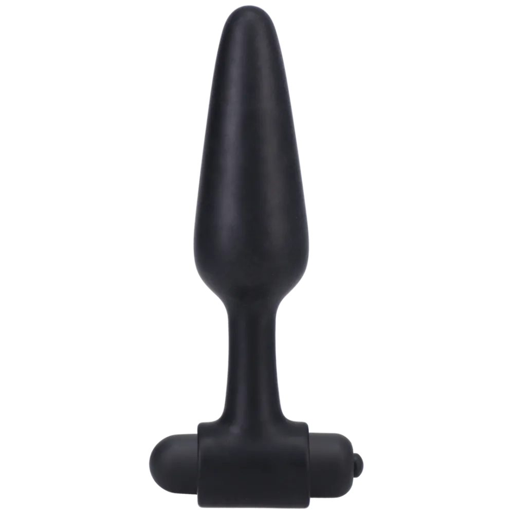 Vibrerende Butt Plug - 5 / 12 cm - Zwart
