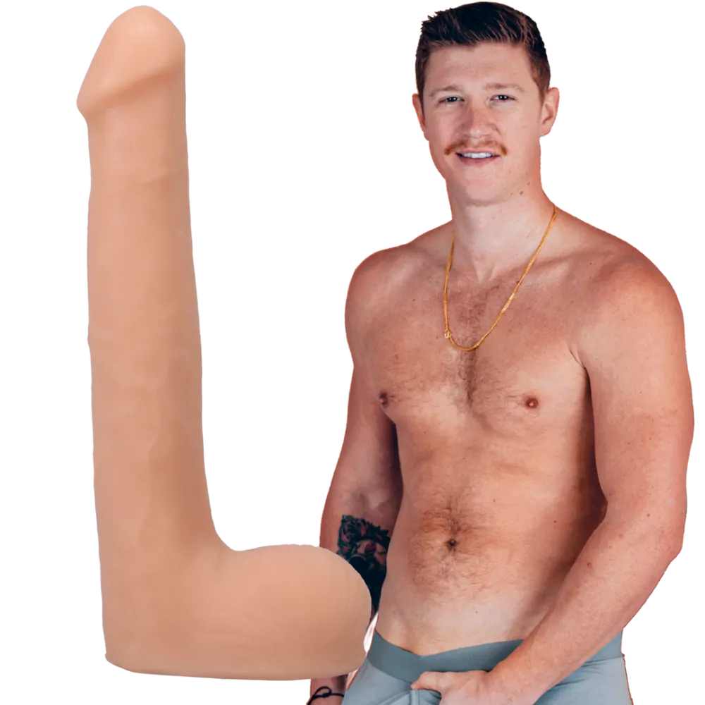 Oliver Flynn - Realistic ULTRASKYN Dildo - 10 / 25 cm - Vanilla