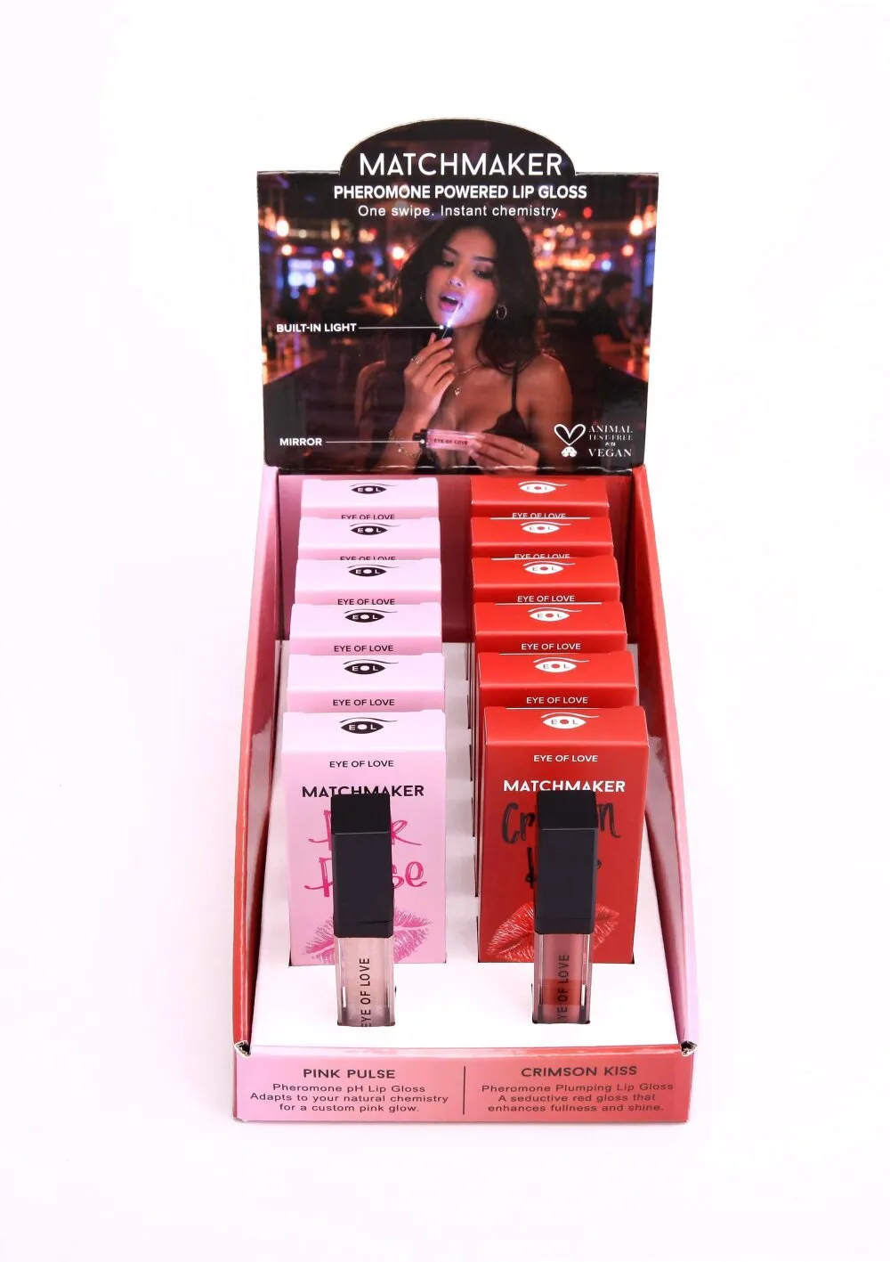 Matchmaker Lip Gloss Display 12pc