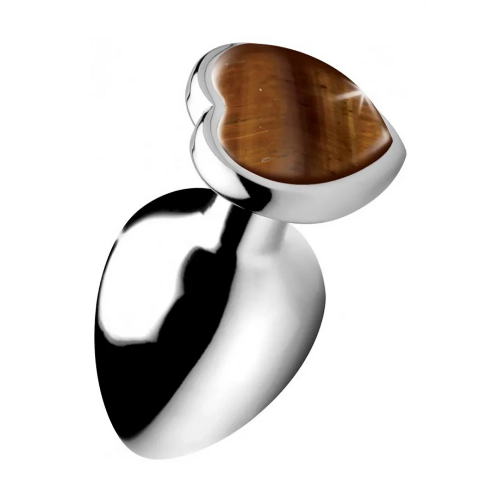 Tiger Eye Hart - Butt Plug - Groot