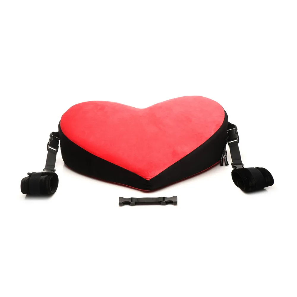Bondage Love Kussen - Zwart/Rood