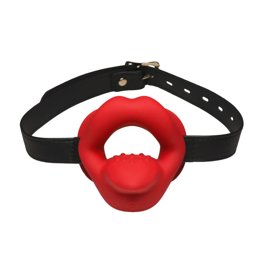 Sissy - Vibrerende Mondknevel - Rood
