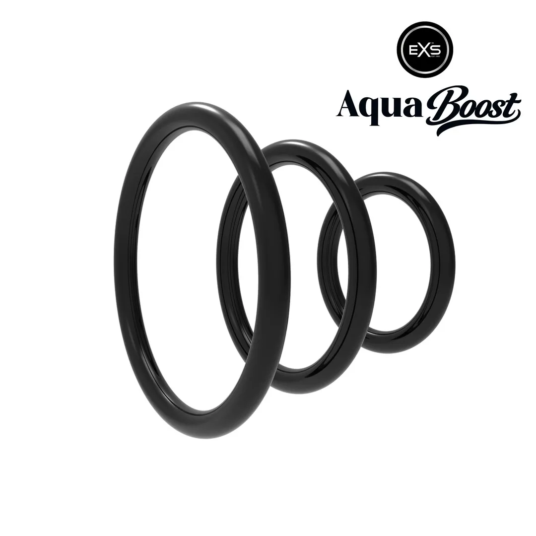 EXS AquaBoost - Controle Ringen (S/M/L) - Zwart
