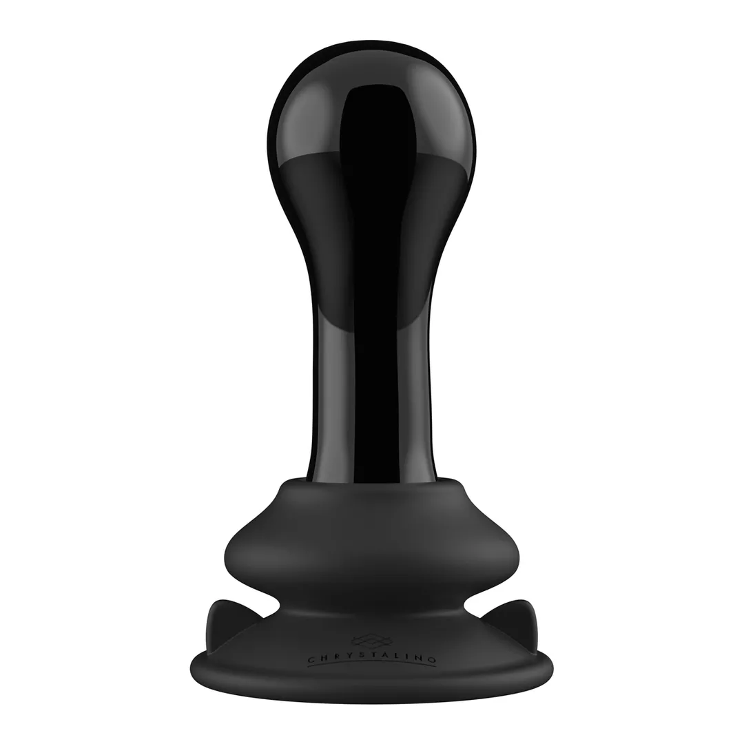Globy - Glazen Vibrator met Suction Cup