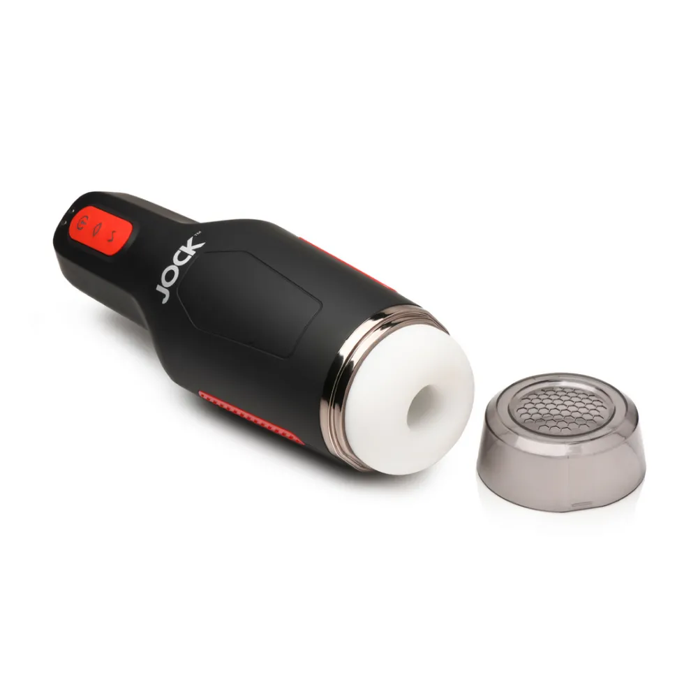 Zuig- en Vibrerende Masturbator - 15X - Zwart
