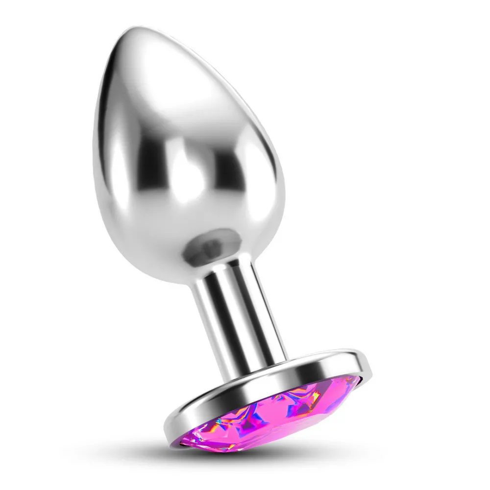 Bijou - Anale Sieraad Plug - Groot - Roze