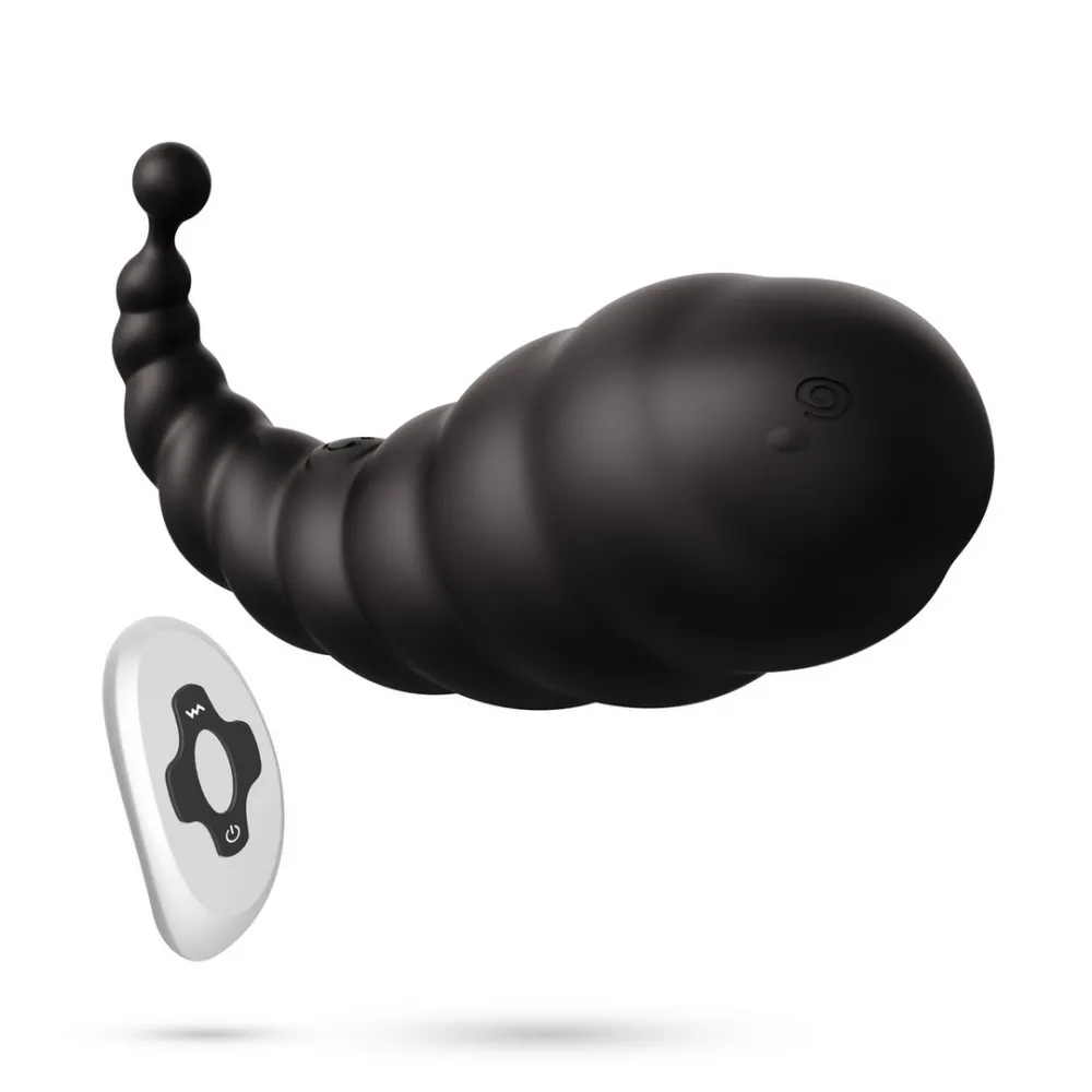 Cocoon - Oplaadbaar Vibrerend Ei met Afstandsbediening - Zwart
