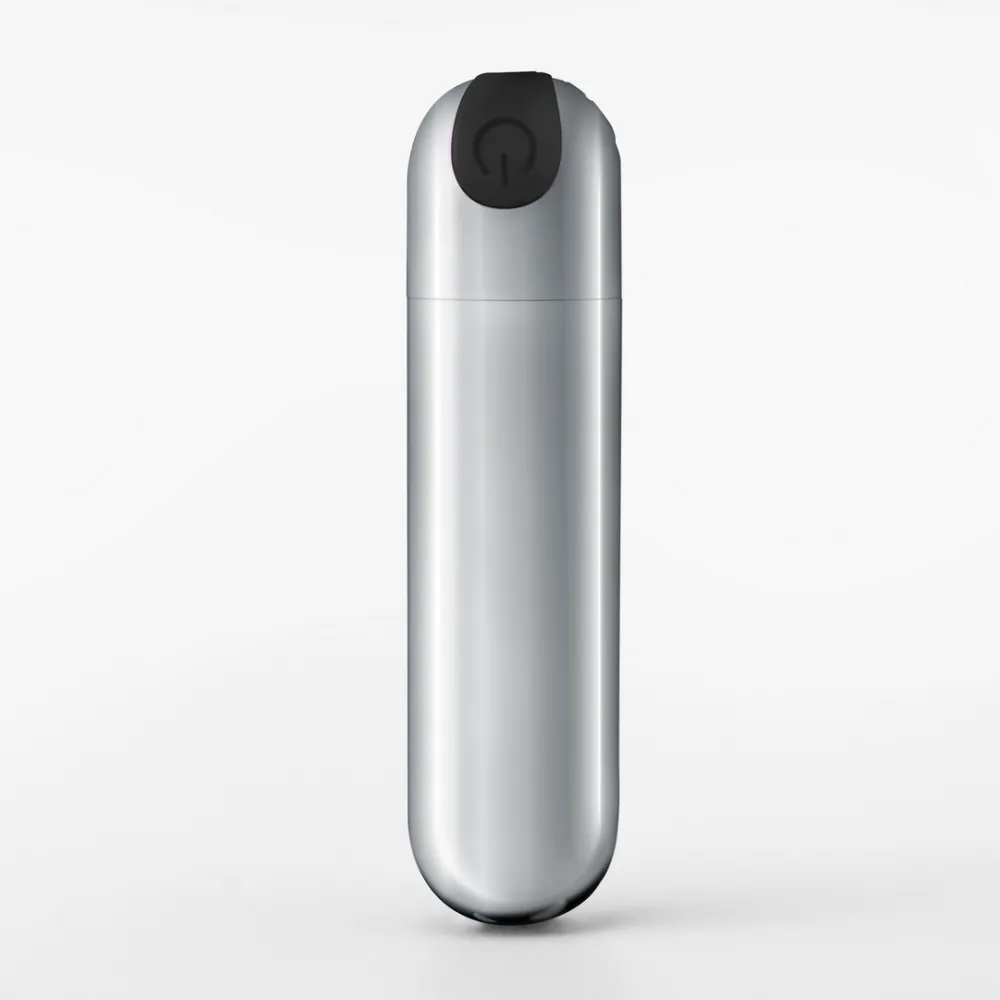 iMoan - Oplaadbare Vibrerende Bullet - Zilver