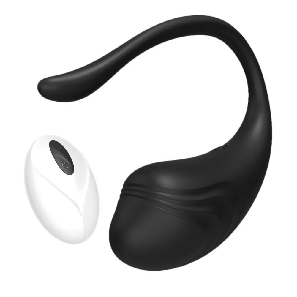Tamago - Oplaadbaar Vibrerend Ei met Afstandsbediening - Zwart