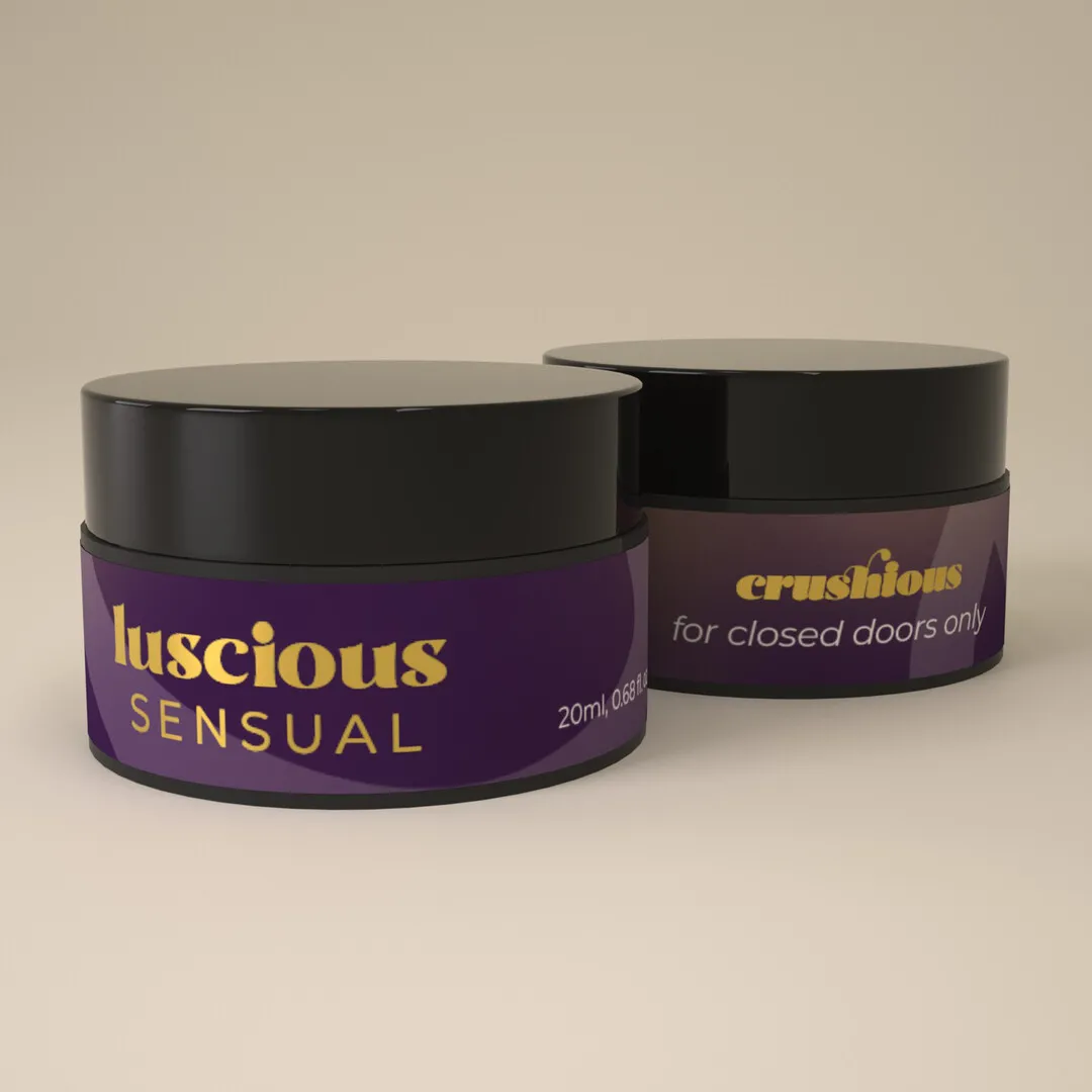 Luscious - Massage Candle with Pheromones and Sensual Aroma - 0.68 fl oz / 20 ml
