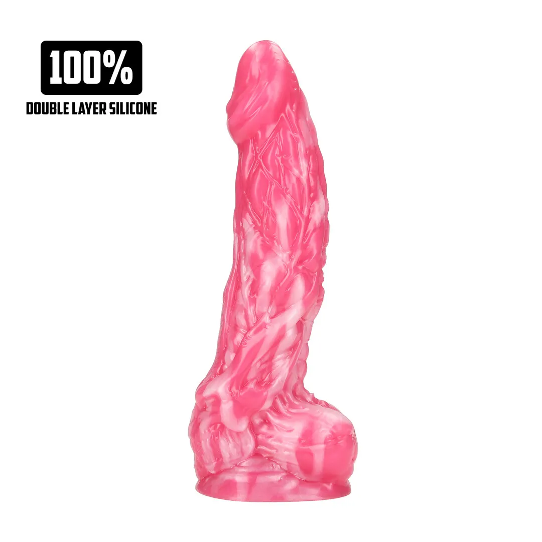 Imp Demon - Siliconen Dildo - Rood