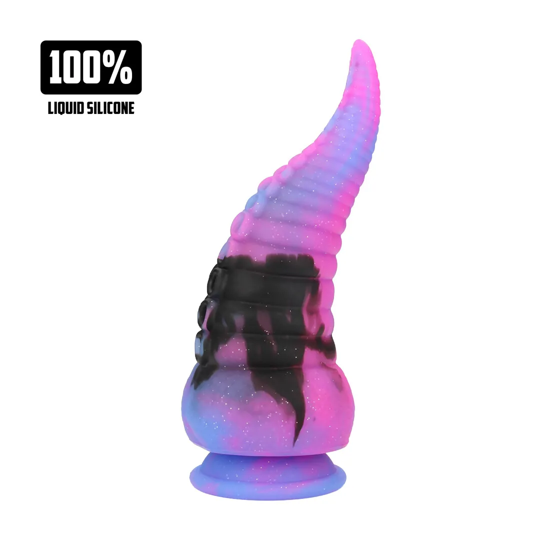 Deep Riser - Siliconen Dildo - Paars
