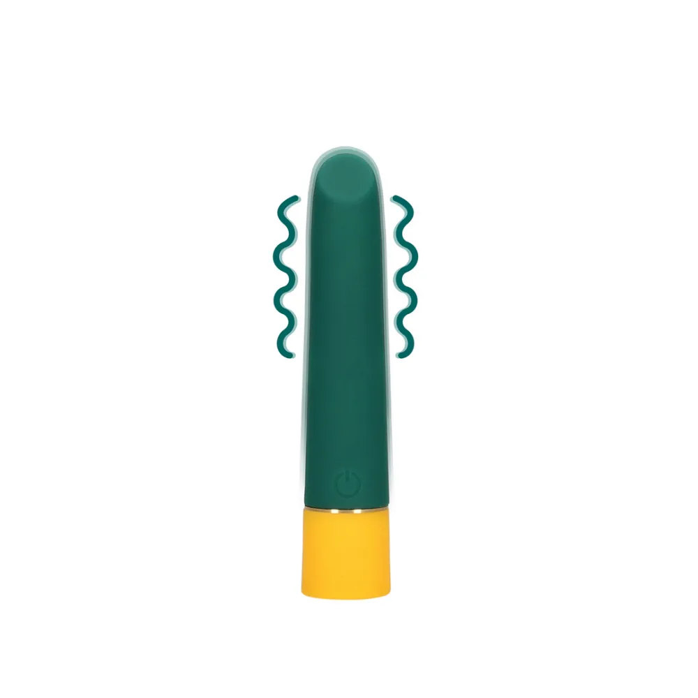 Soepel Mini Vibrator met USB Oplader - Oude Zee