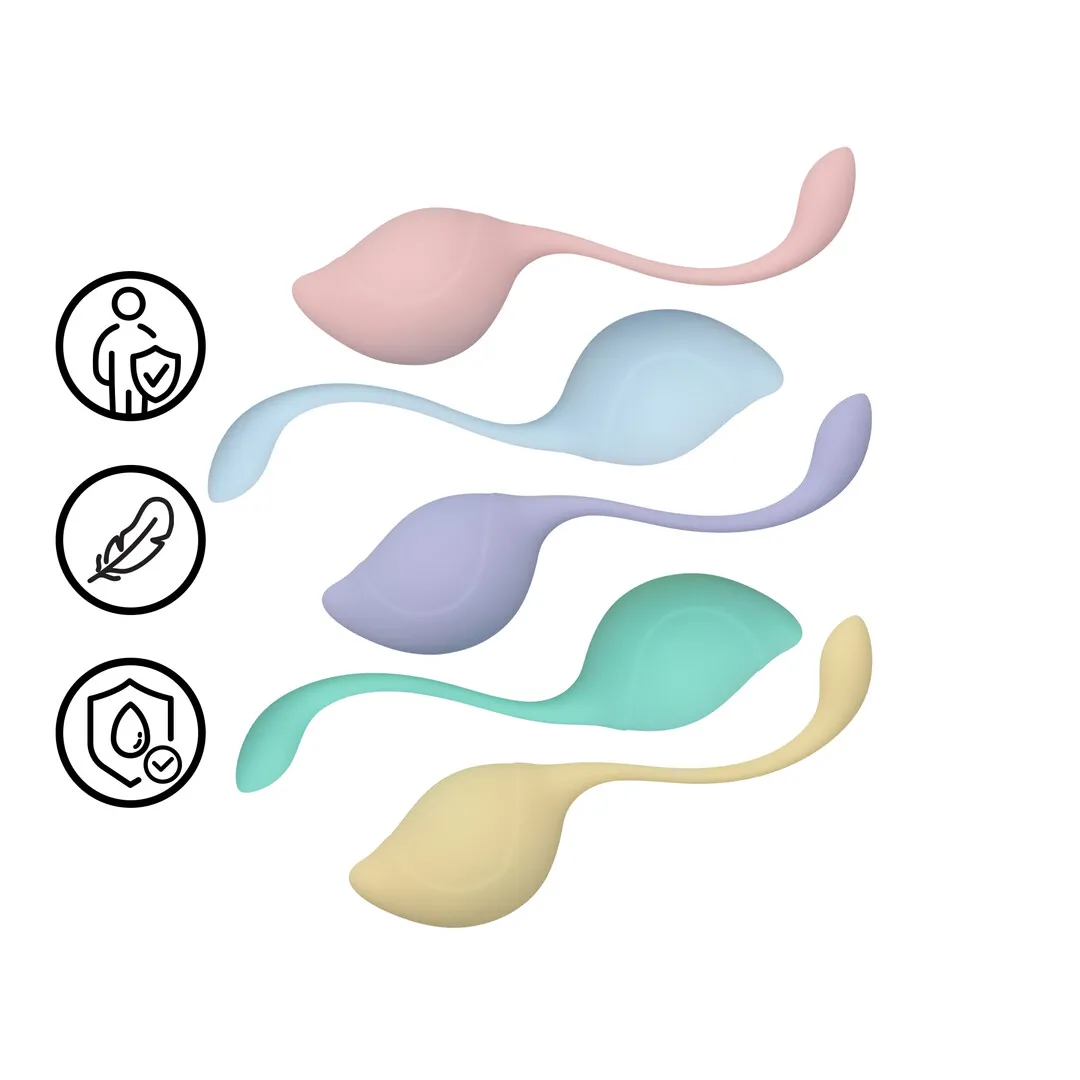 Beckenbodentrainingsset - Multicolor
