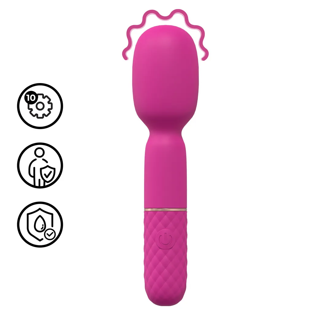 Mini Wand Vibrator - Roze