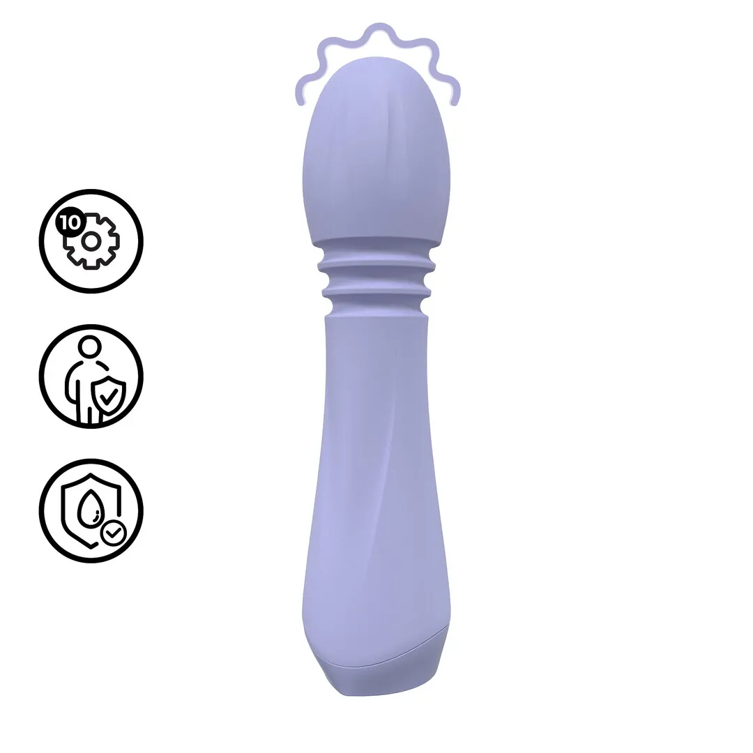 Mini Flexibele Wand Vibrator - Lavendel