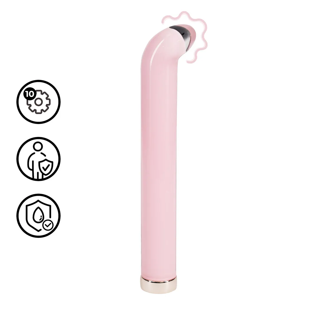 Glazen G-Spot Vibe - Roze