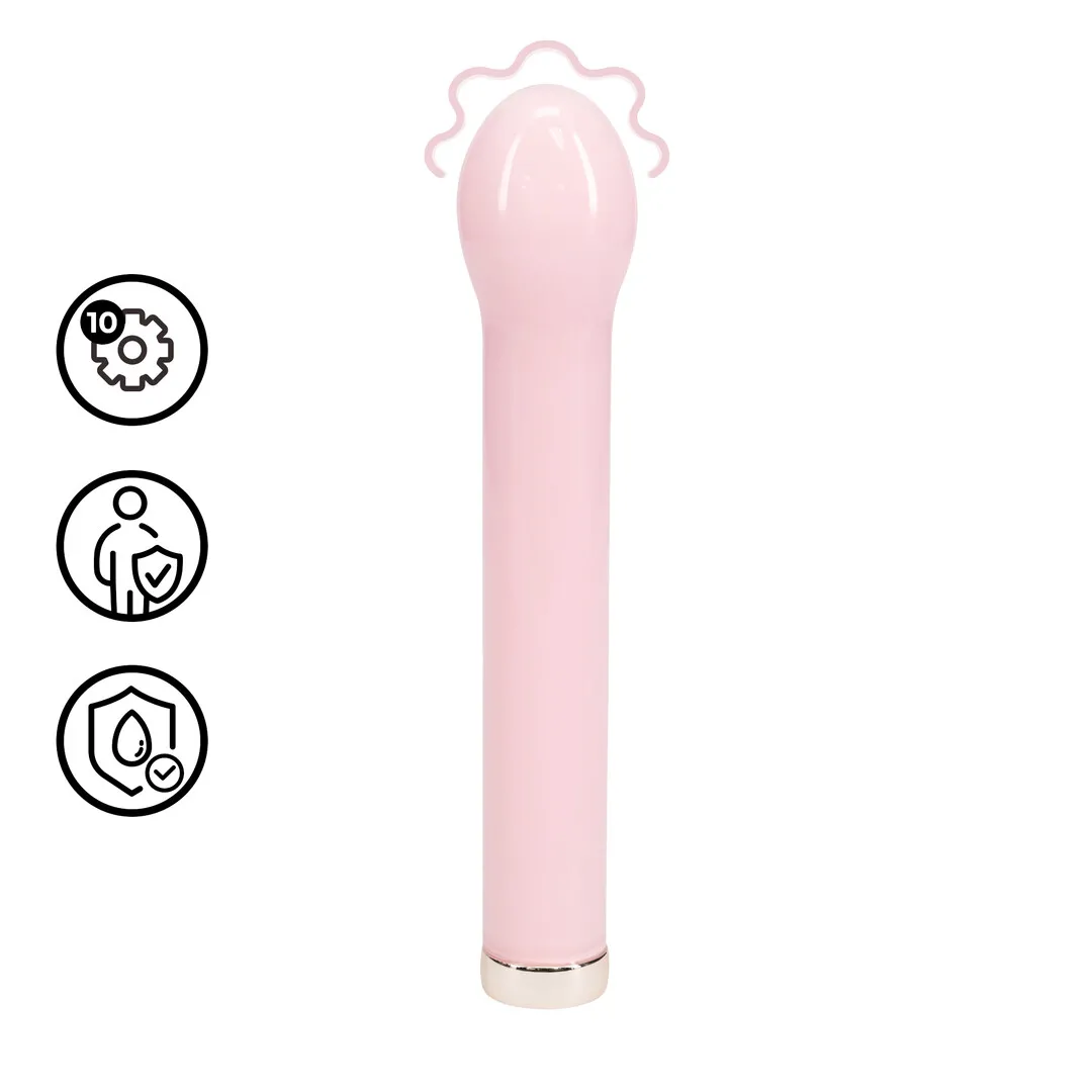 Glazen Gloeilampvormige Vibe - Roze