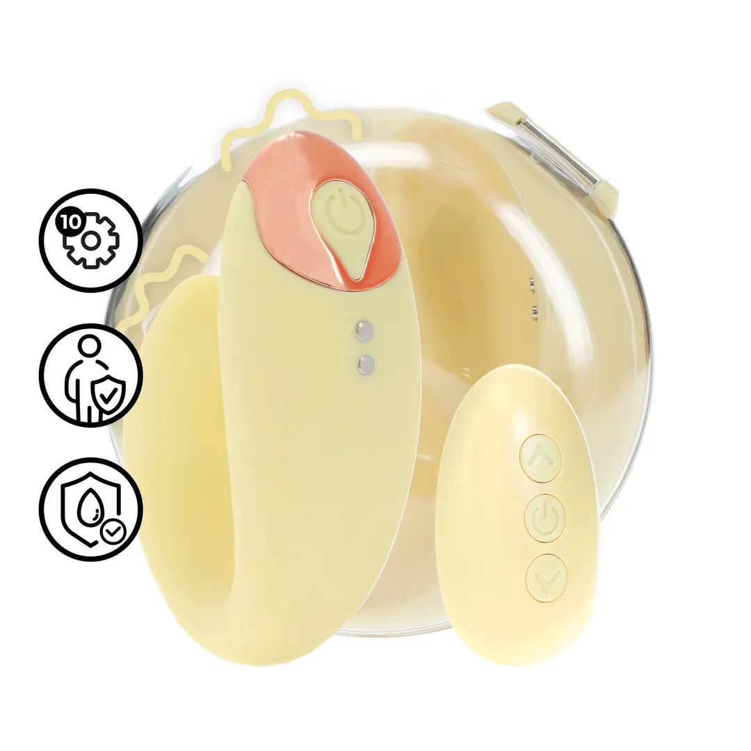 Daydream - Compact G-Spot Vibrator met Afstandsbediening - Geel