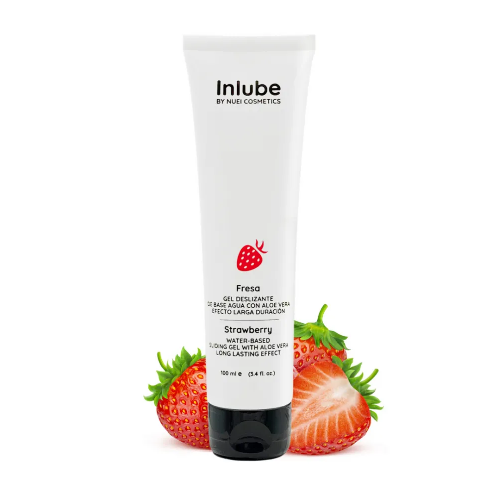 Waterbased Sliding Gel - Aardbei - 3.4 fl oz / 100 ml