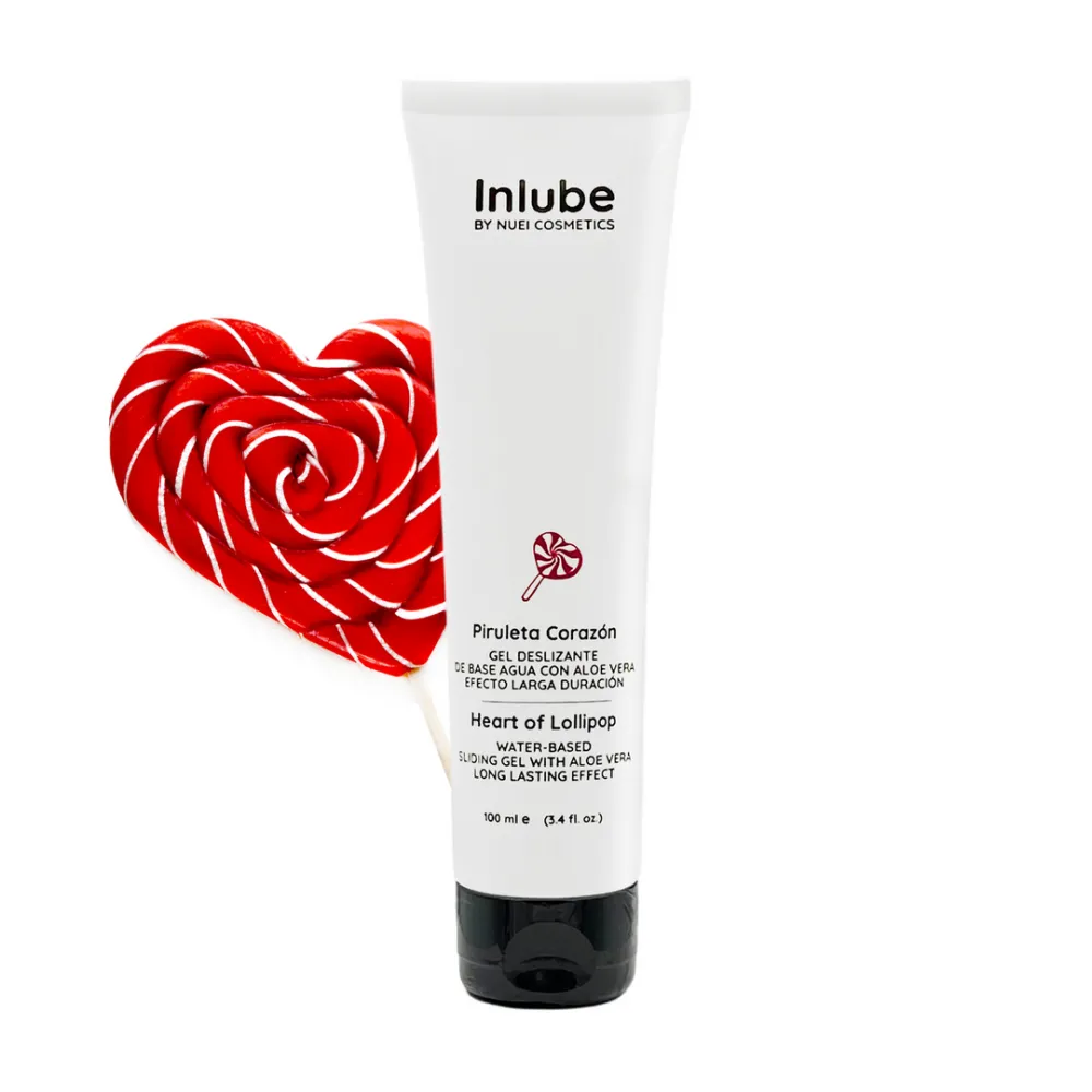 Waterbased Sliding Gel - Hart van Lollipop - 100 ml