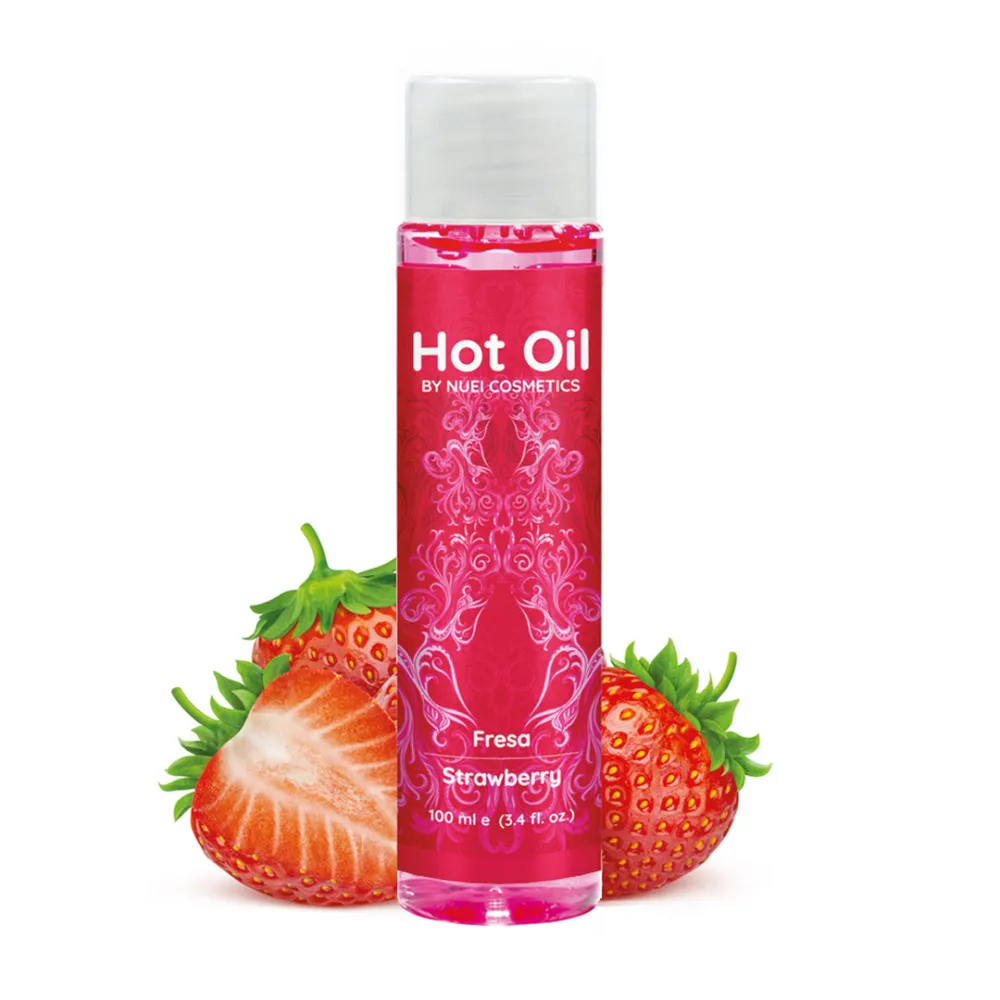 Verwarmend Massage Gel - Aardbei - 3,4 fl oz / 100 ml