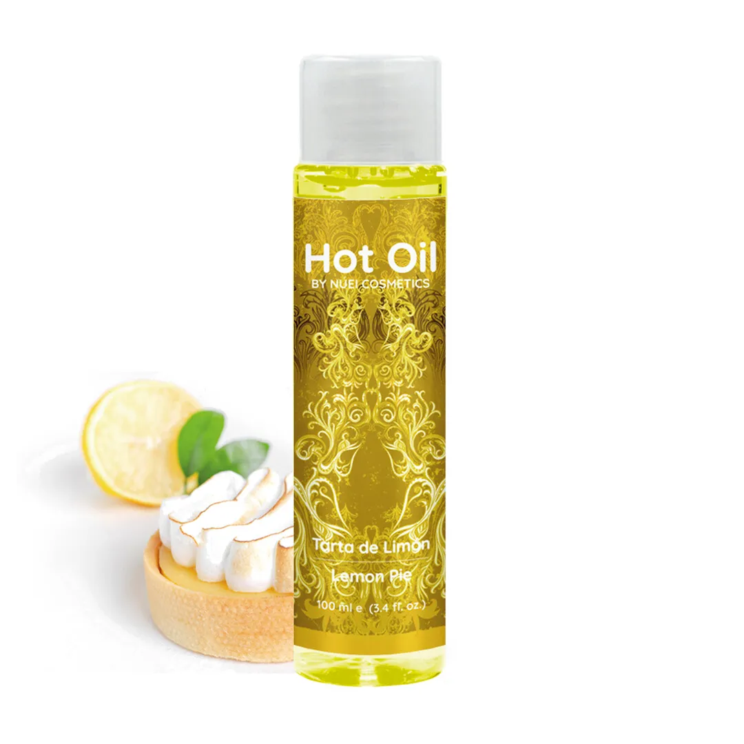 Verwarmende Massagegel - Citroen Taart - 100 ml