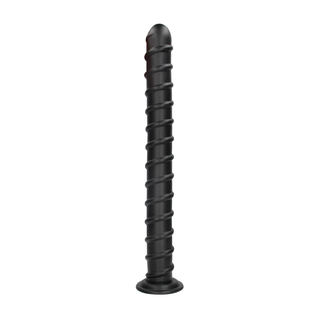 Pole of Power - Anale Plug - 56,5 cm - Zwart