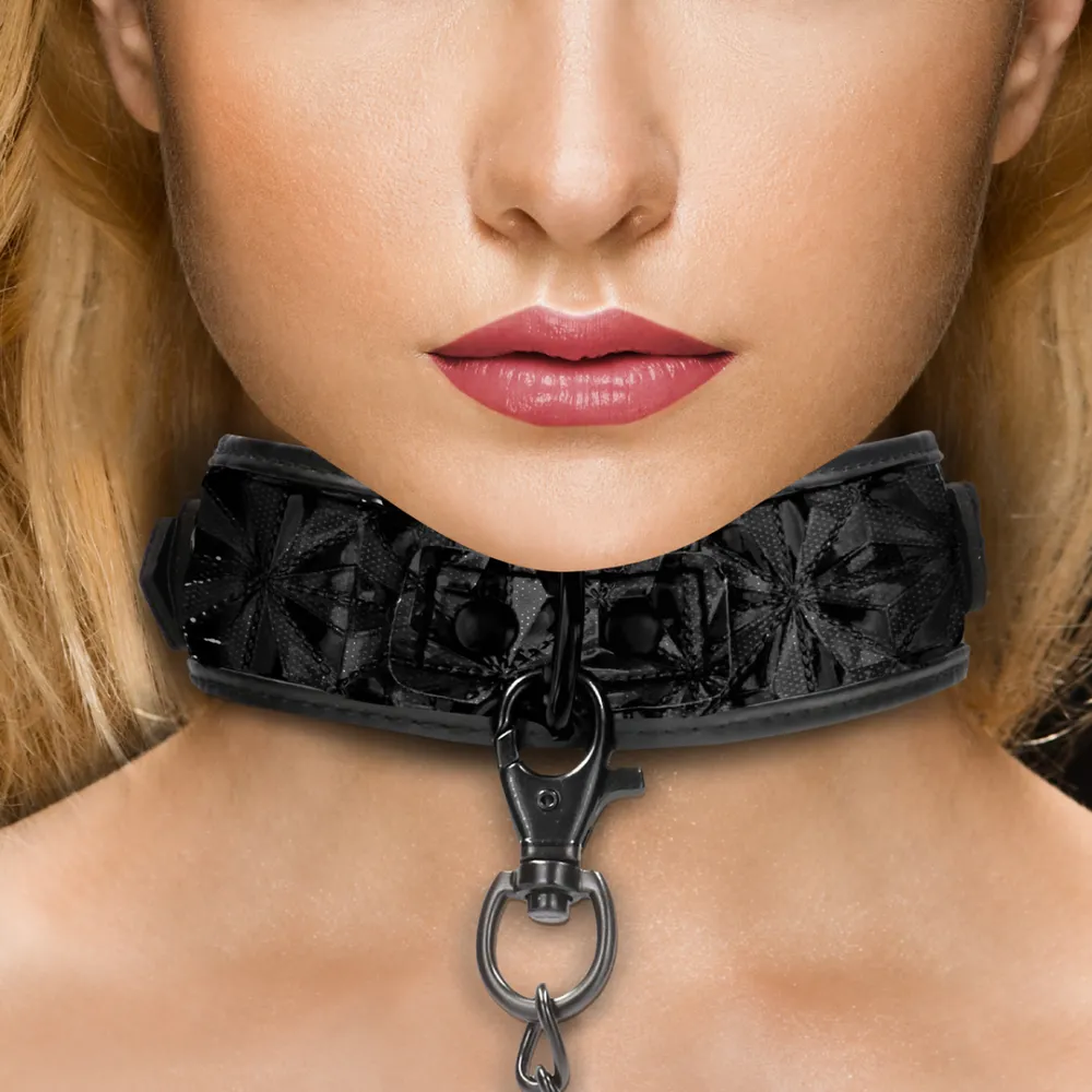 Halsband met Leash