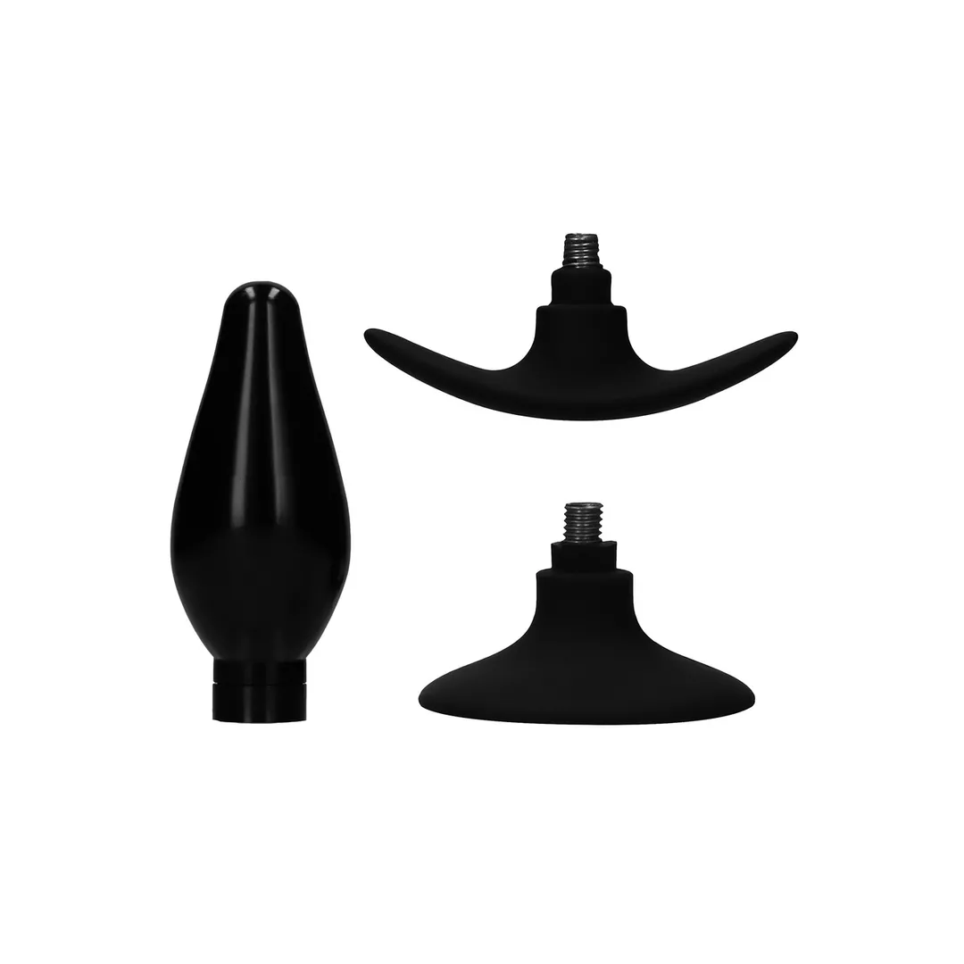 Verwisselbare Buttplug Set - Rond - Medium