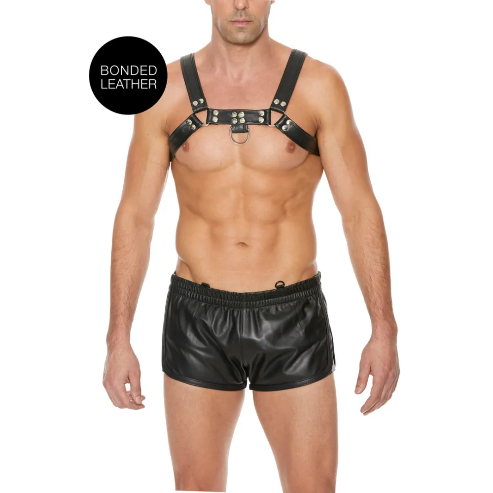 Bulldog Leren Borstharnas - L/XL