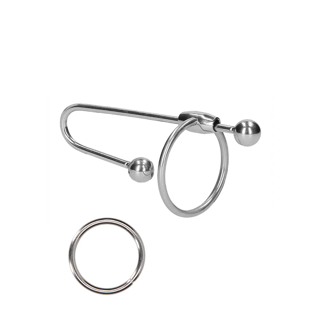 RVS Penis Plug met Bal - 0,4 / 10 mm
