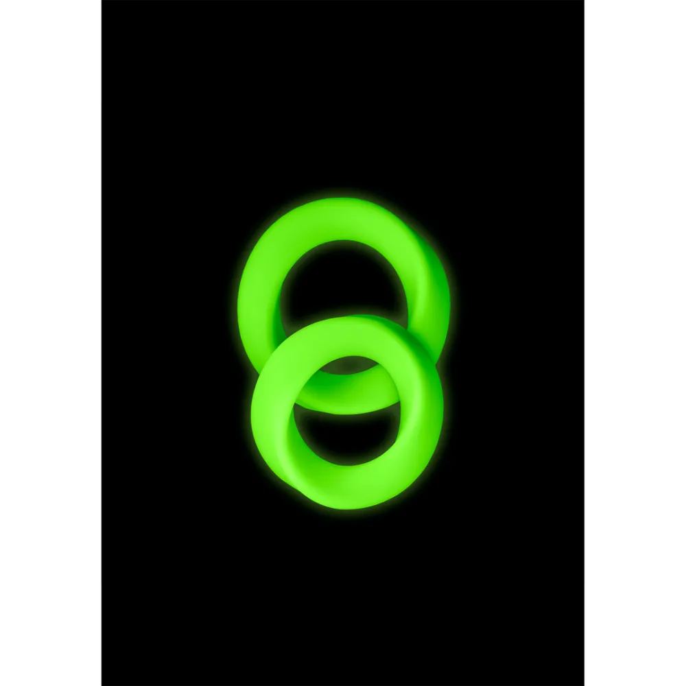 Cockring Set - Glow in the Dark - 2 Stuks