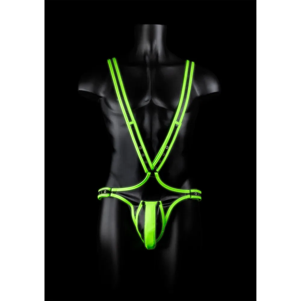 Lichaamsbedekkende Harnas - Glow in the Dark - S/M