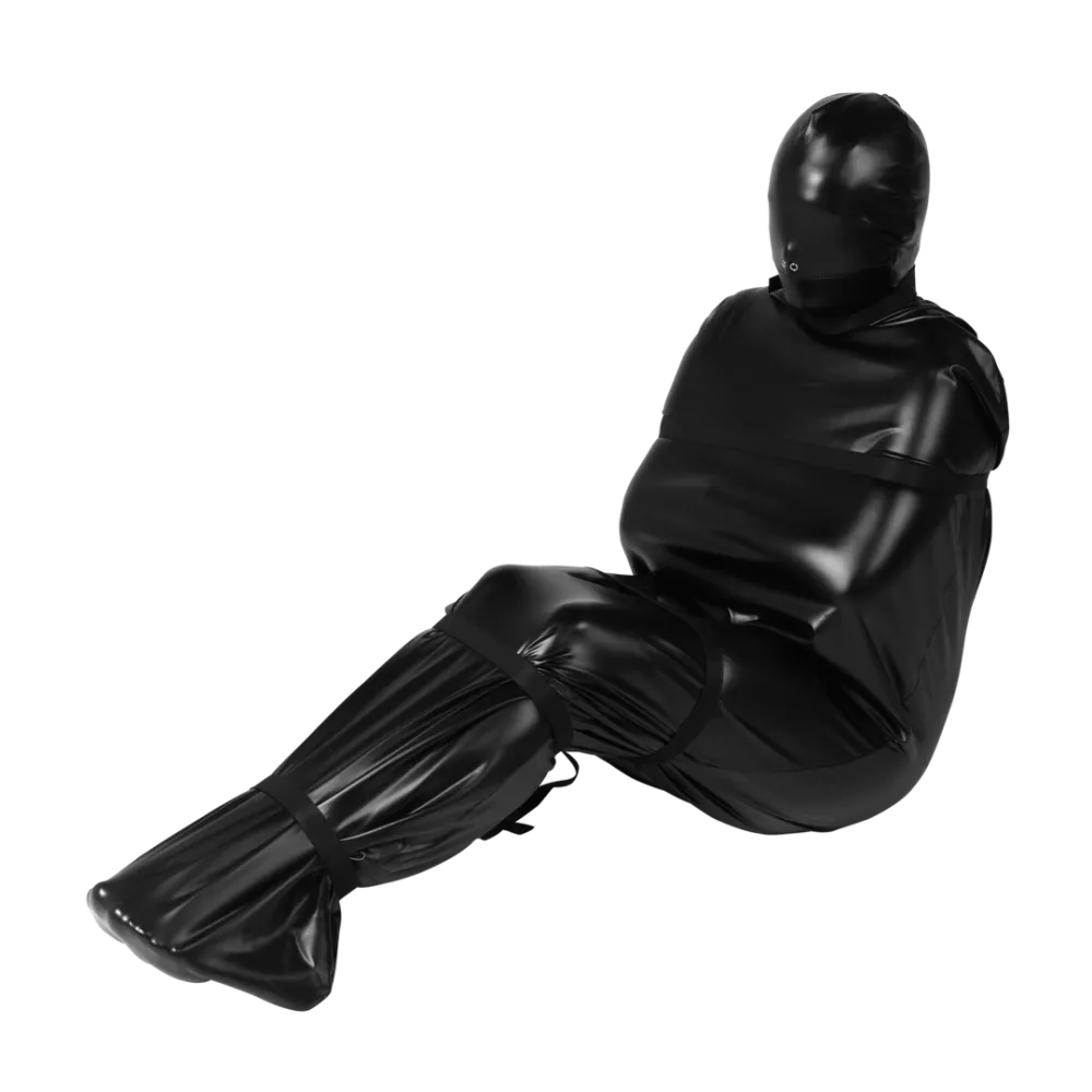 Body Bag met Nylon Bandjes - Zwart