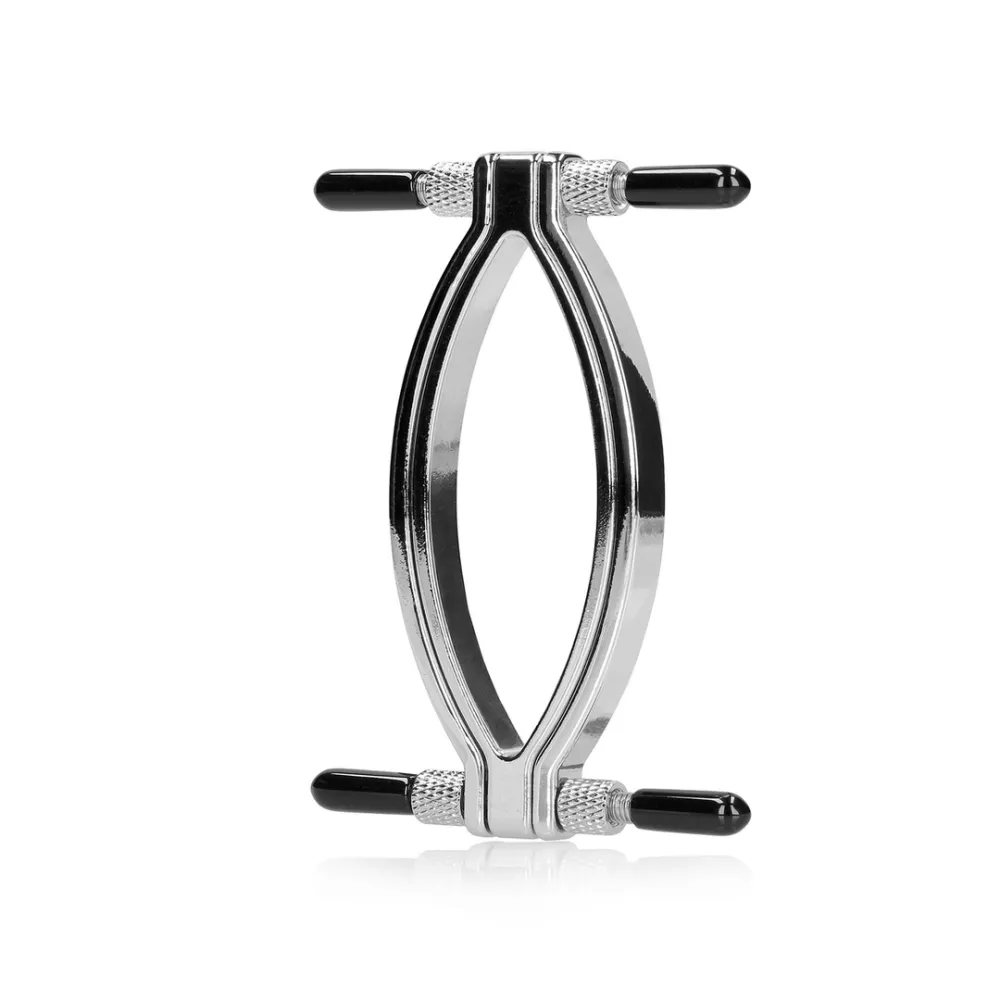 Verstelbare Pussy Clamp - Zilver