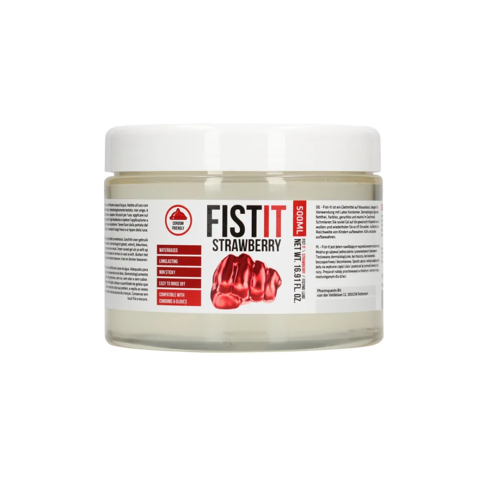 Extra Dikke Glijmiddel - Aardbei - 17 fl oz / 500 ml