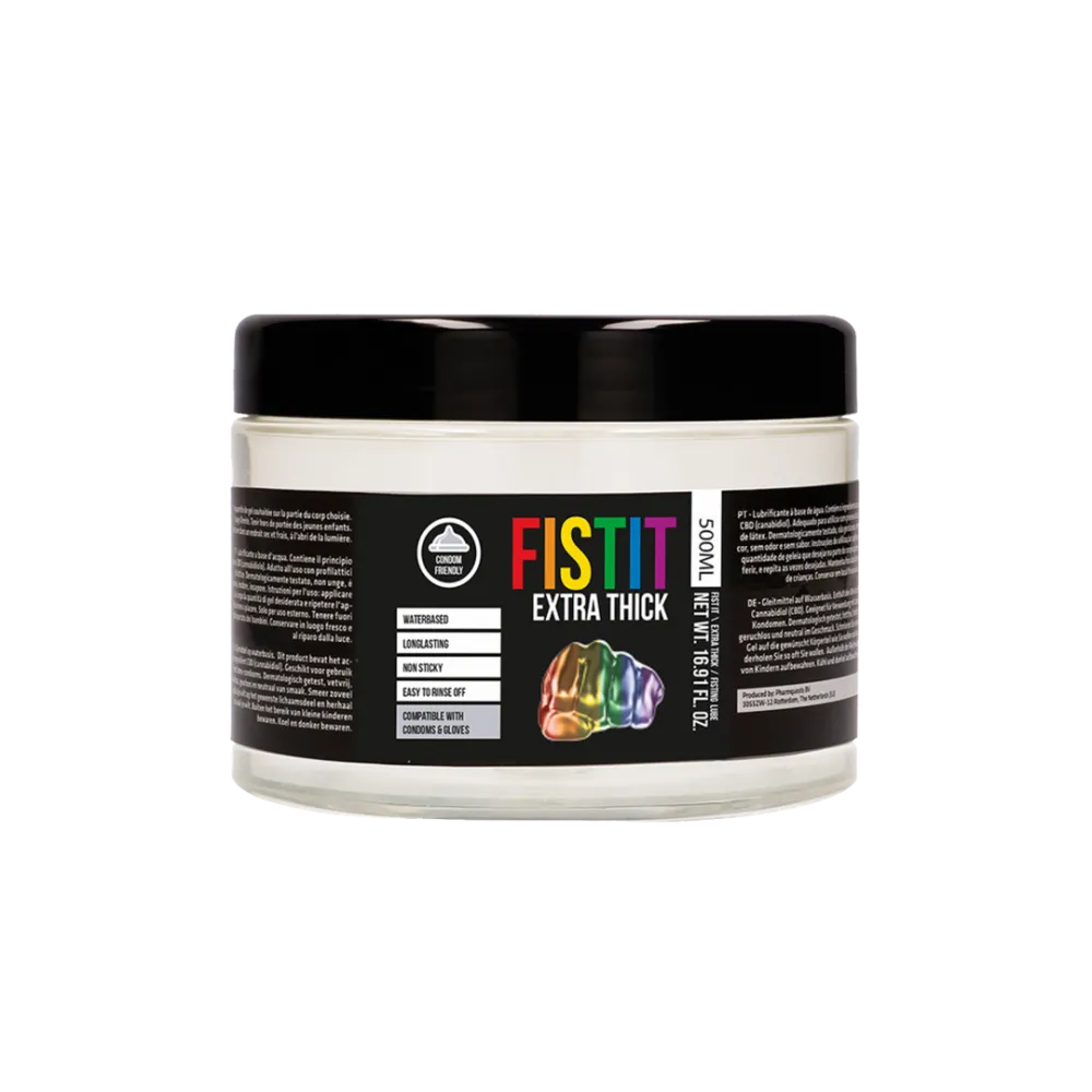 Extra Dikke Glijmiddel Rainbow Edition - 17 fl oz / 500 ml