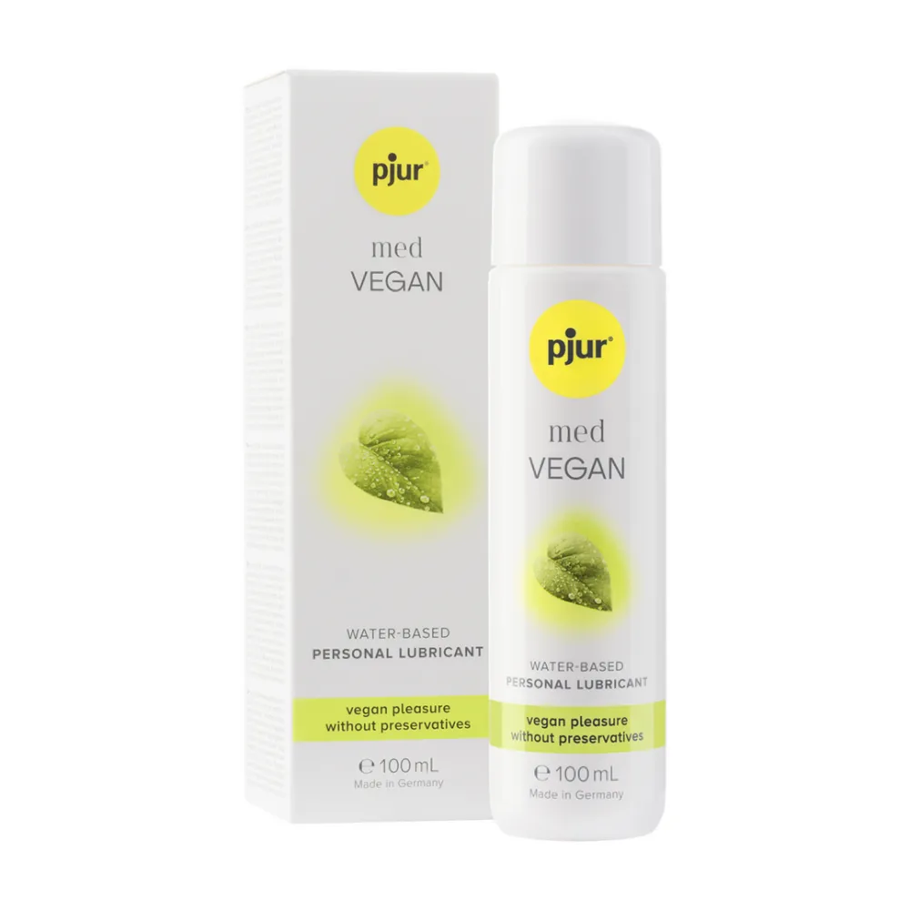 Med Vegan - Waterbased Vegan Lubricant - 3.4 fl oz / 100 ml