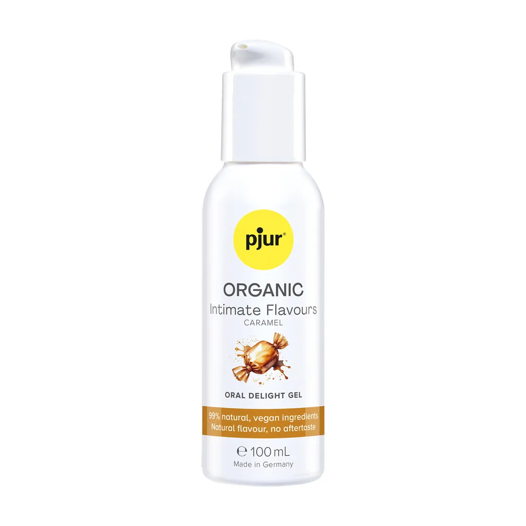 Organic - Intimate Flavours - Caramel - Oral Delight Gel - 3.4 f loz / 100 ml