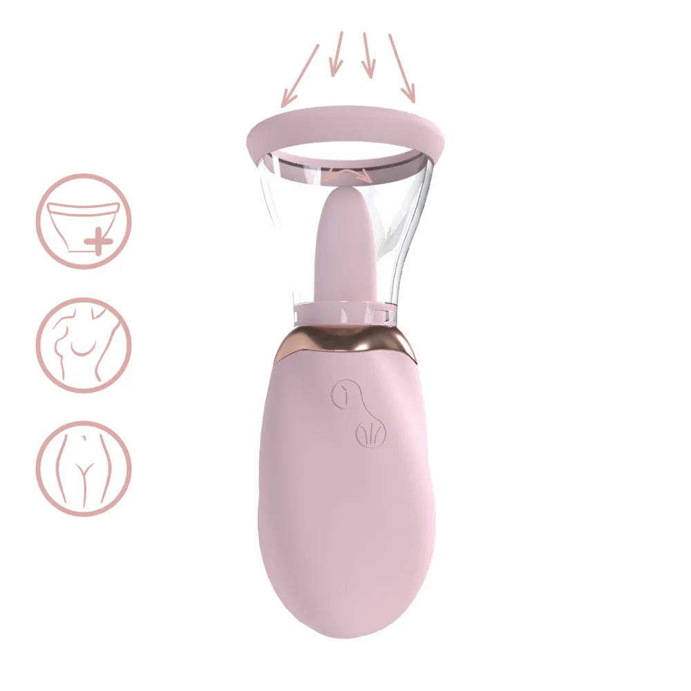 Boost - Oplaadbare Vulva en Borstpomp - Roze