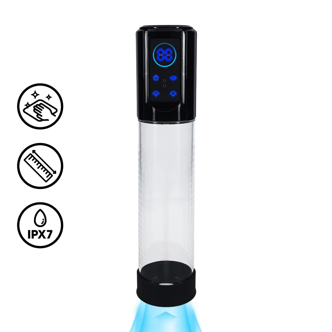 MegaLift - Automatische Waterdichte Penis Pomp - Zwart